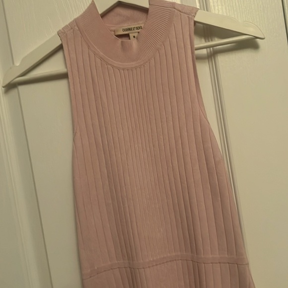 Cushnie Et Ochs Sleeveless Ribbed Lace-Up Back Dress - Picture 8 of 16